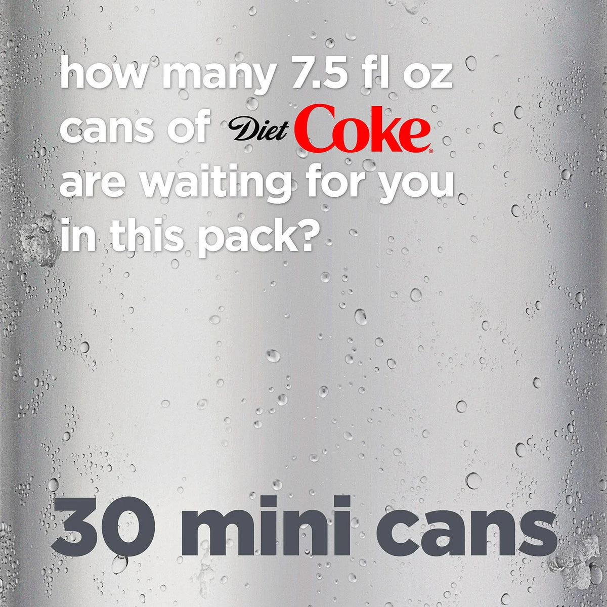 Diet Coke Mini 7.5oz 30pk L678