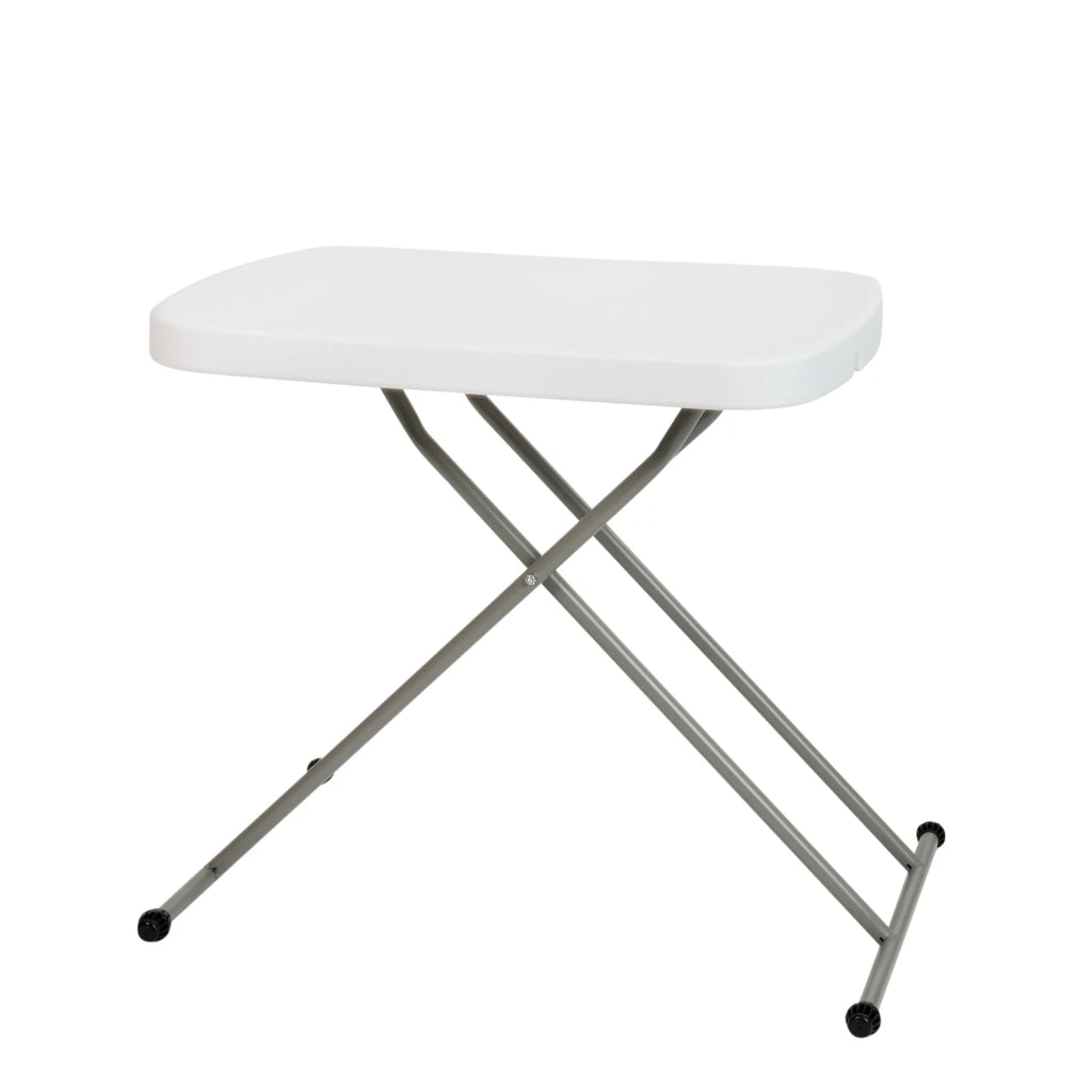 26 Inch Granite White Plastic Folding Table M186