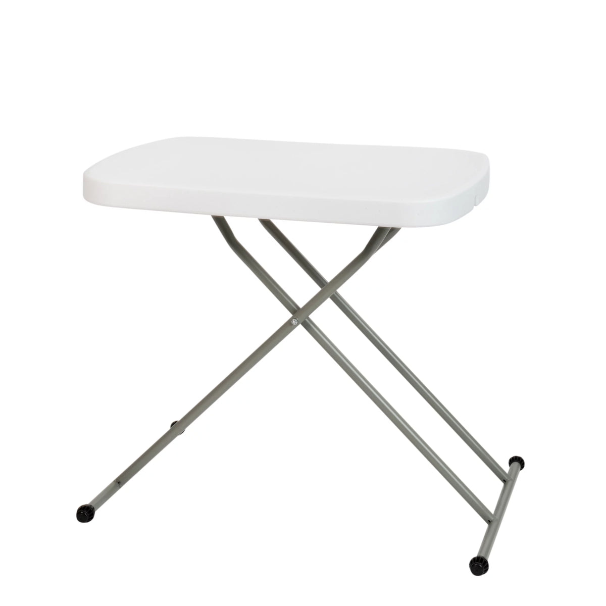 26 Inch Granite White Plastic Folding Table M186