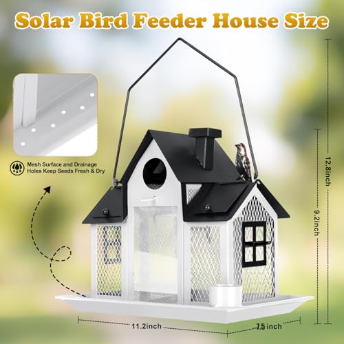 Hanging Metal Squirrel Proof Bird Feeder Z1874