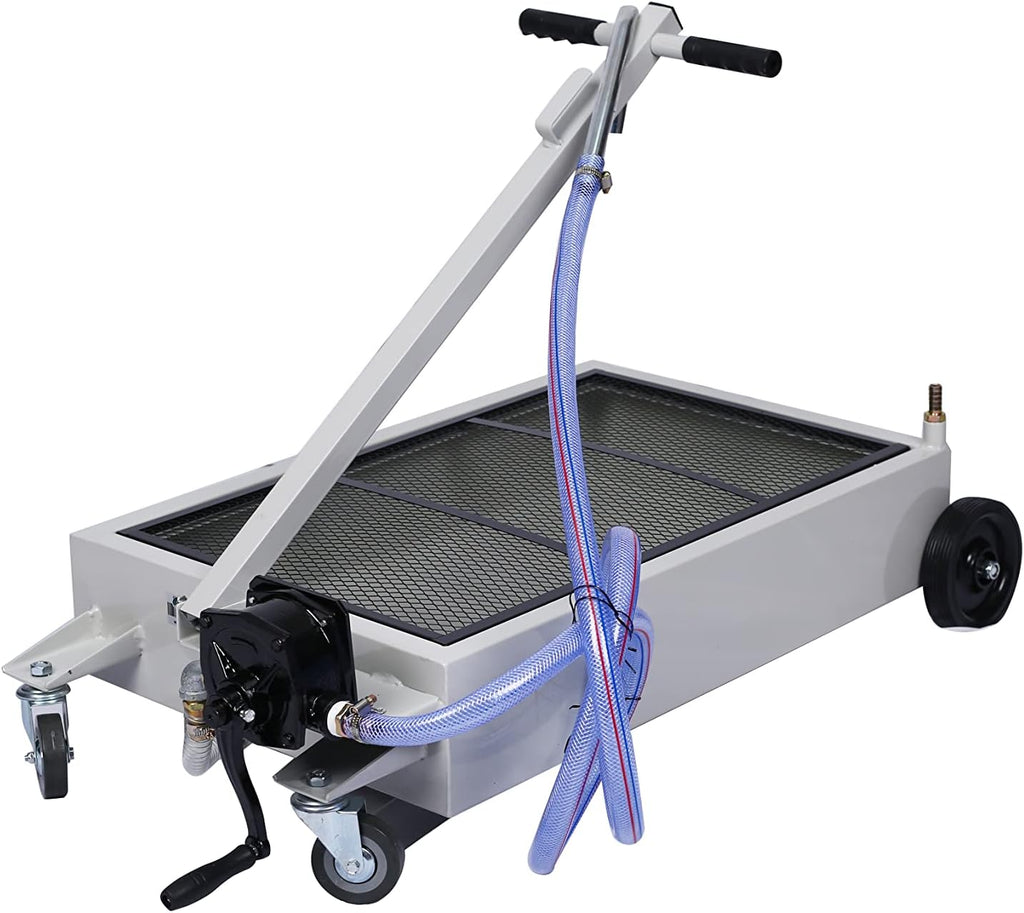17 Gallon Oil Drain Pan with Electric Pump J450
