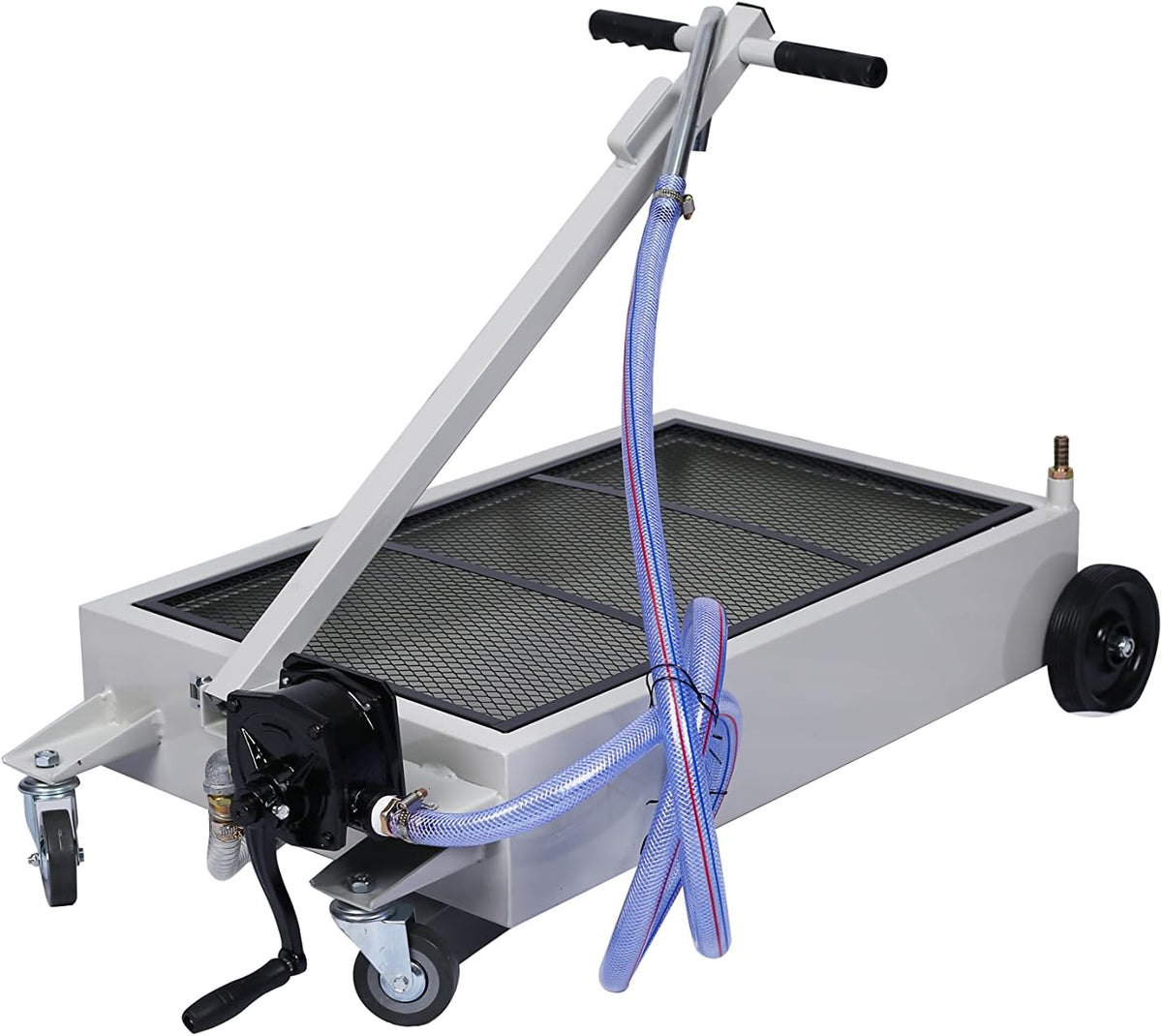 17 Gallon Oil Drain Pan with Electric Pump J450