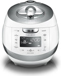 6-Cup Induction Heating Pressure Rice Cooker, Stainless Steel Inner Pot, White P28809
