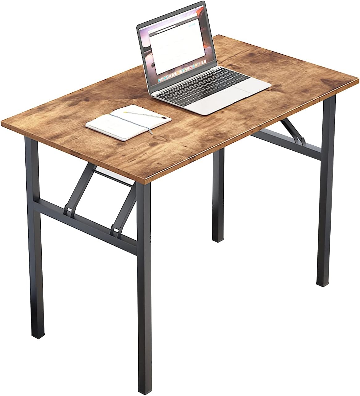Rustic Brown Folding Computer Desk R399654