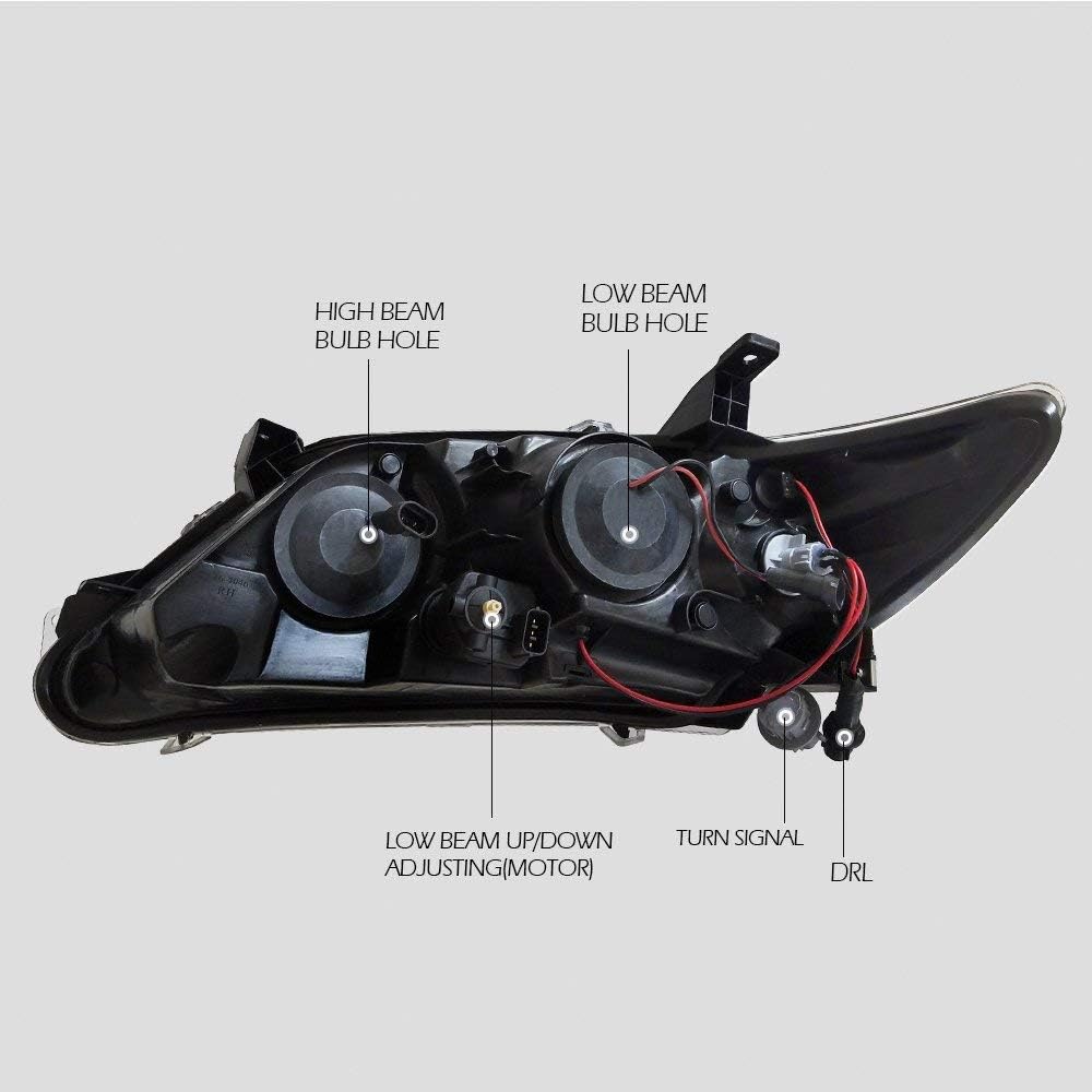 LED DRL Headlight with Dynamic Turn Light P3063