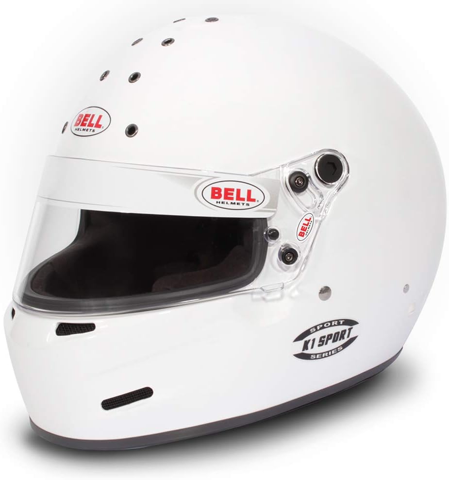 K1 SPORT WHITE MEDIUM SA2020 BRUS HELMET I975