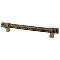 Antique Nickel Center Bar Pull H696