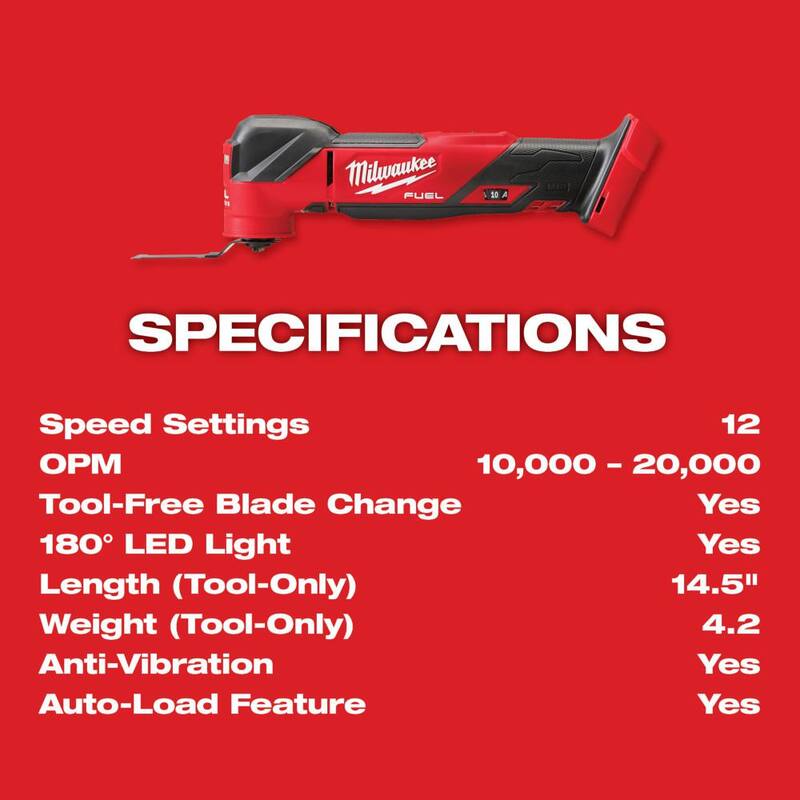 18V Cordless Brushless Oscillating Multi-Tool Kit J594