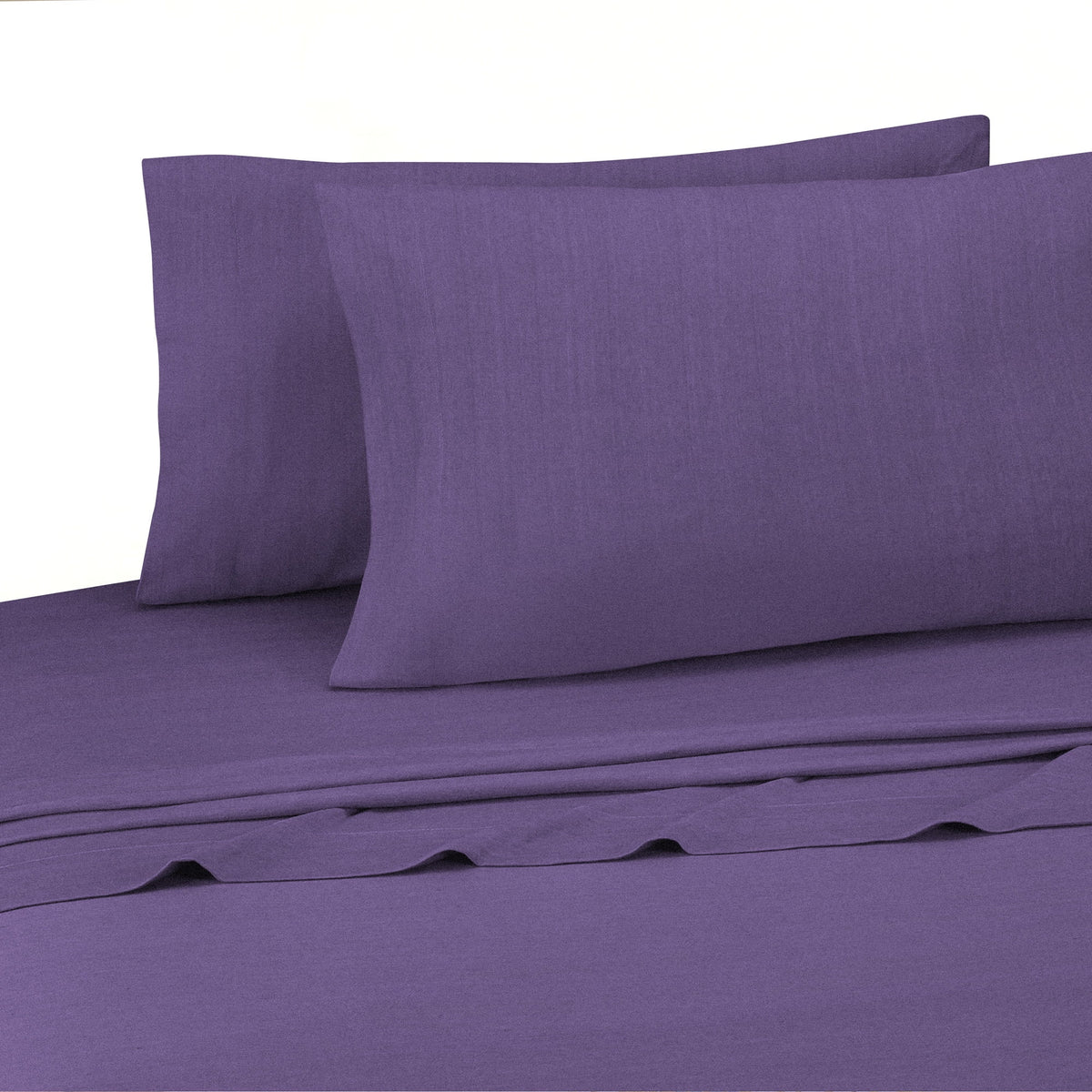 4-Piece Cotton Blend Jersey Knit Sheet Set F961