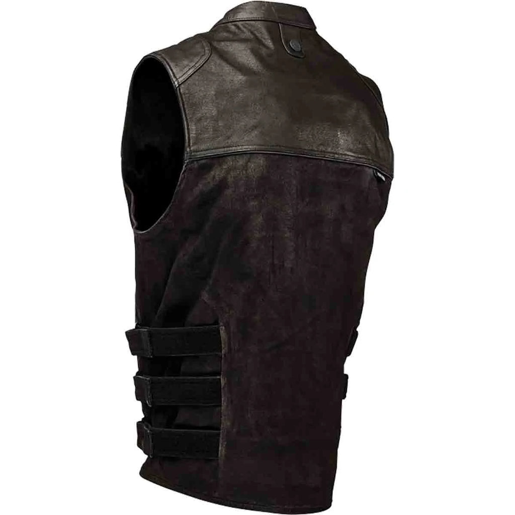 Brown SM Vest Y606