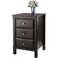 Black Nightstand Accent Table K801445
