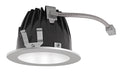 White Cone Silver Ring LED Trim N5064