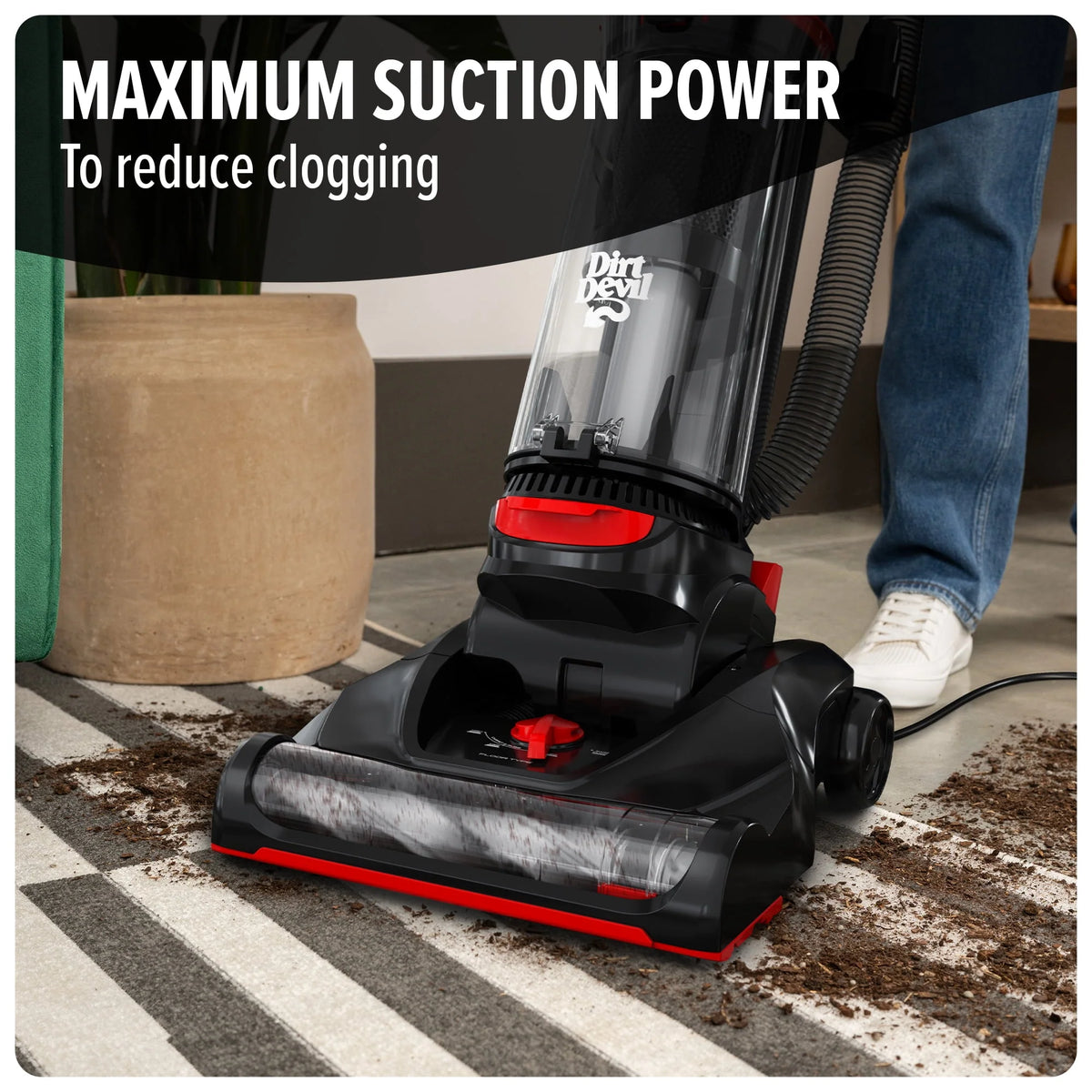 Bagless Upright Vacuum Cleaner U946857