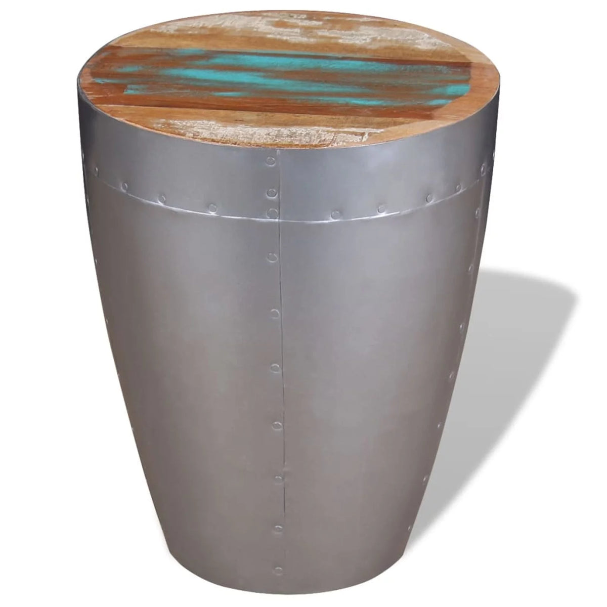 Solid Reclaimed Wood Stool U932