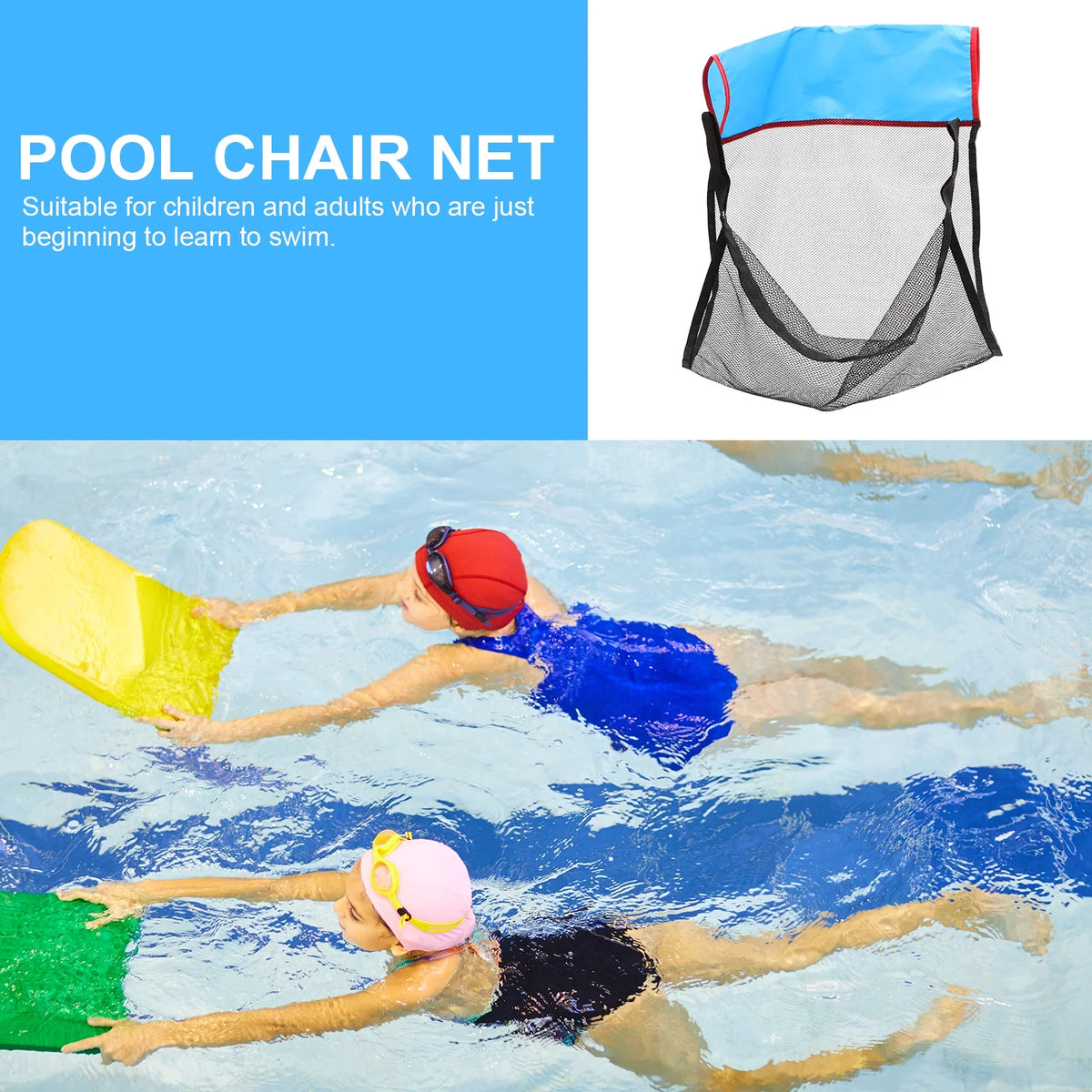 Portable Pool Chair Swim Float Accessory S40770