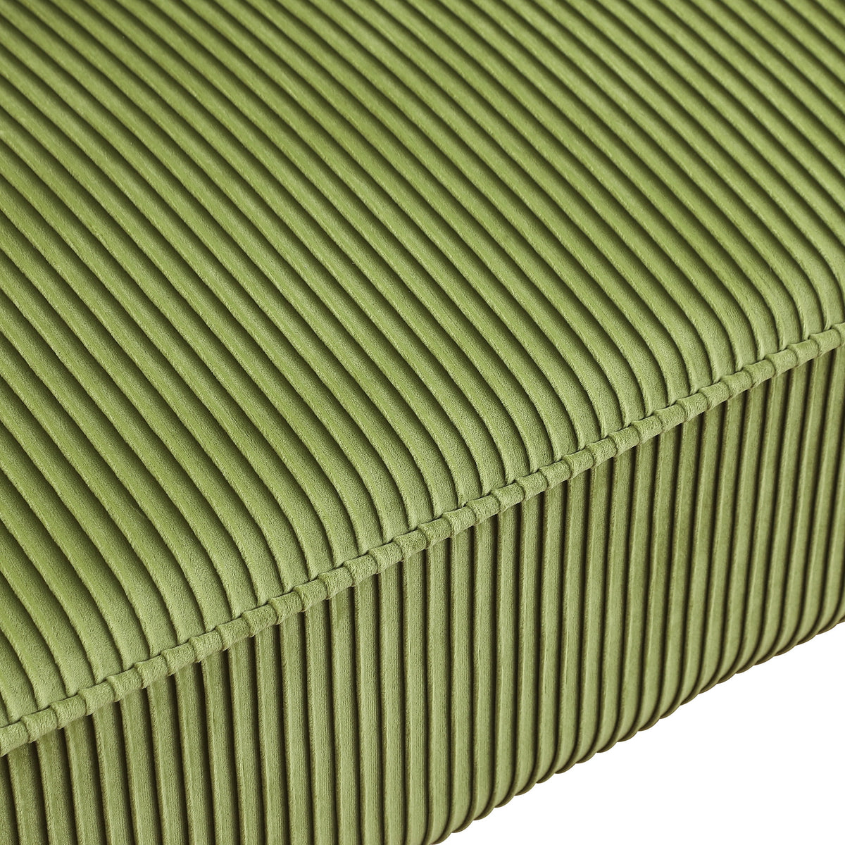 Olive Green Velvet Upholstered Loveseat P629