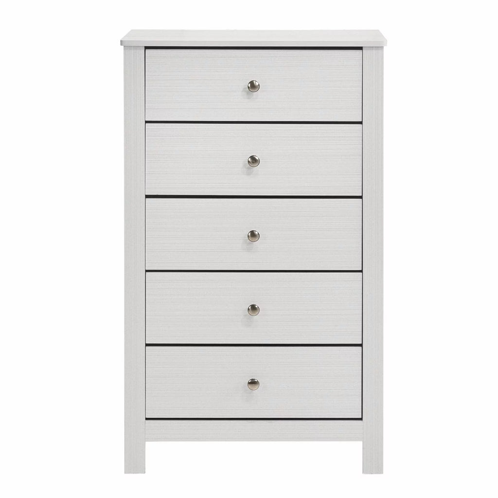 White 5-Drawer Chest Z132719