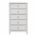 White 5-Drawer Chest Z132719