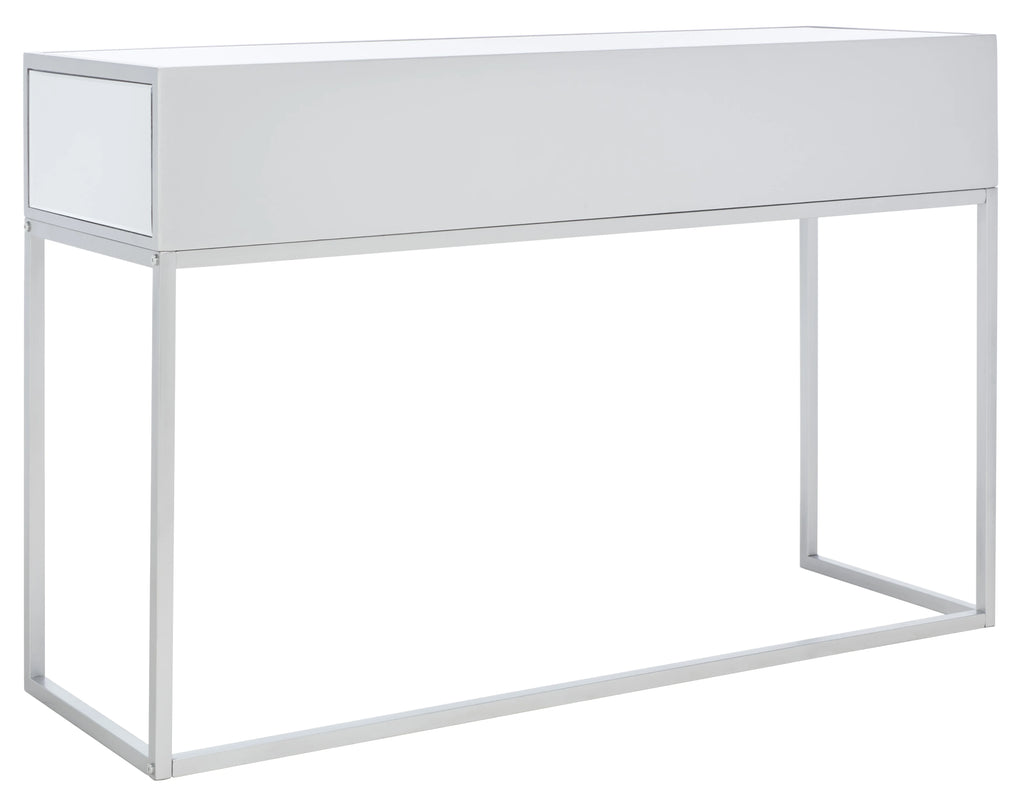 2 Drawer Mirrored Desk E793627