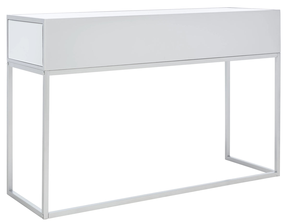 2 Drawer Mirrored Desk E793627