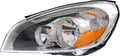 Headlight Assembly Set of 2 Clear Lens Q405755