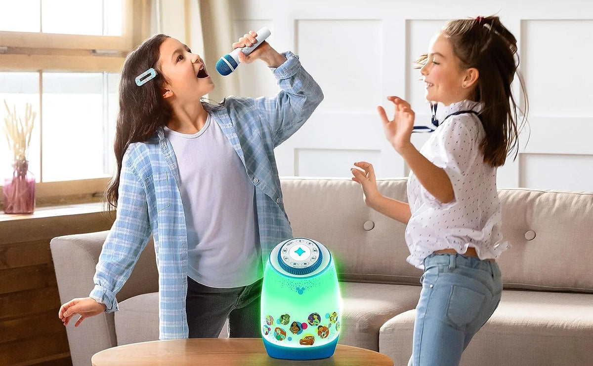 Disney Karaoke Machine with Bluetooth Speaker and Wireless Microphone S144165