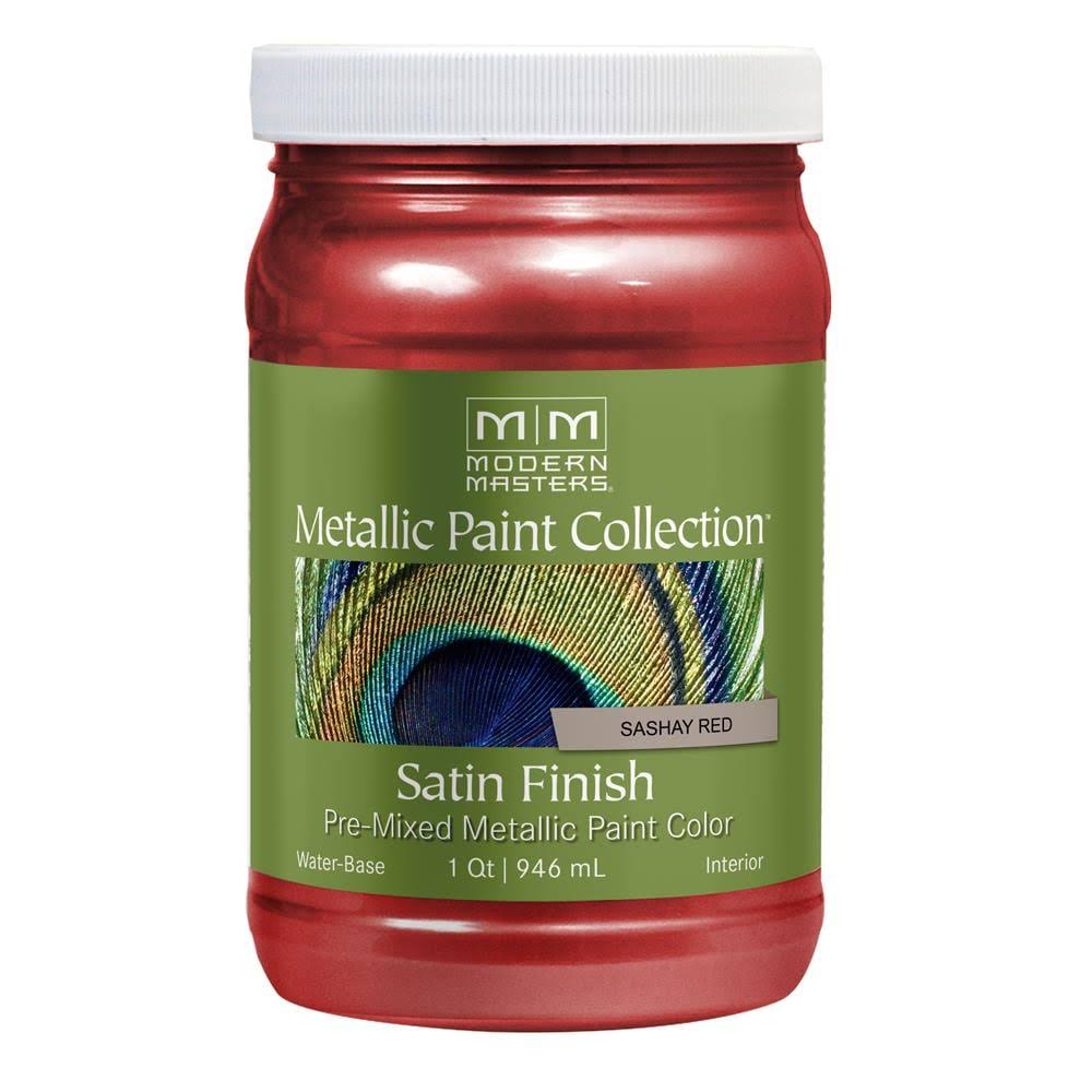 Satin Metallic Paint 32 oz. (4 Pack) G40591