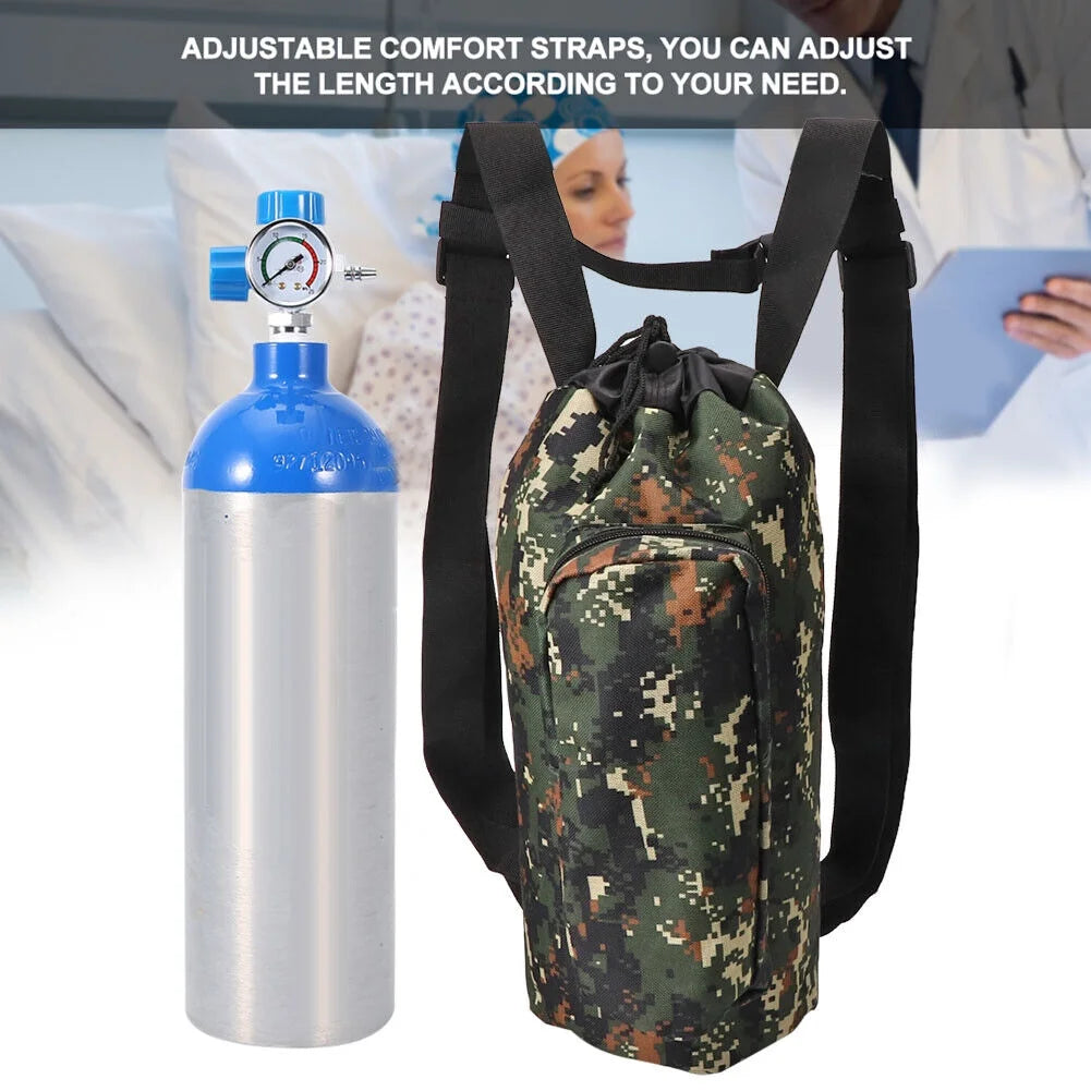 Army Green 2L Oxygen Cylinder Backpack H24011