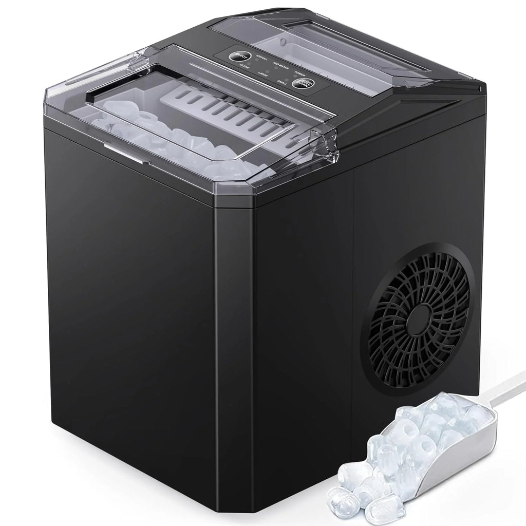 Portable Countertop Ice Maker 26lbs/24hrs Black M48736