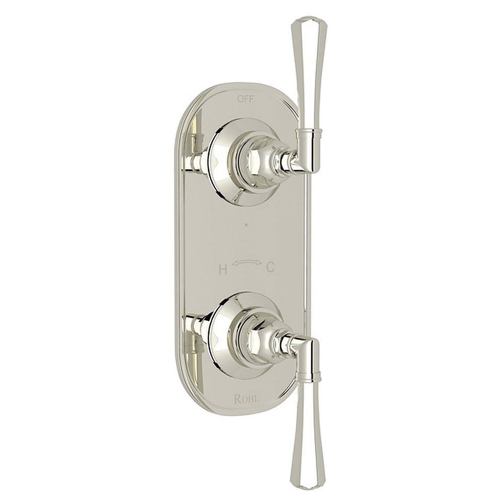 Polished Nickel Thermostatic Trim with Diverter M17339