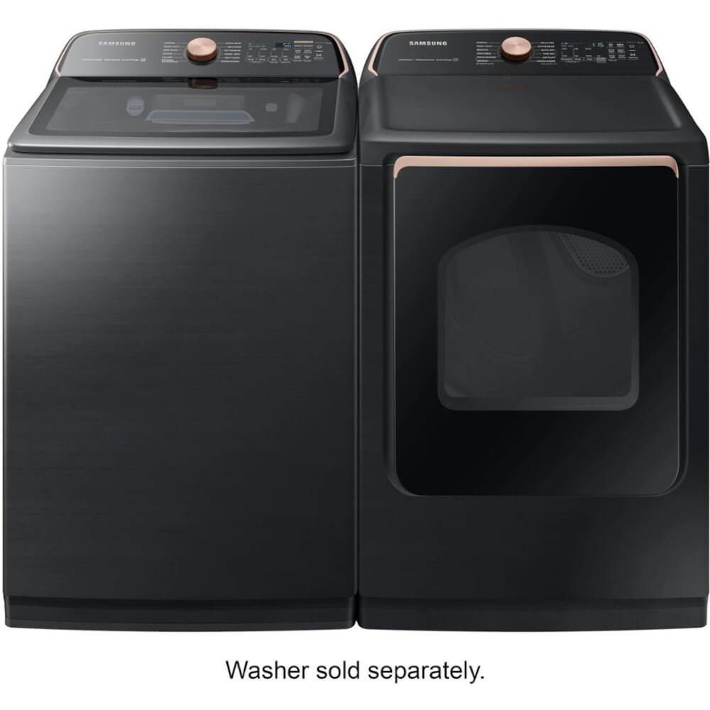 7.4 Cu. Ft. Brushed Black Front Load Gas Dryer F854