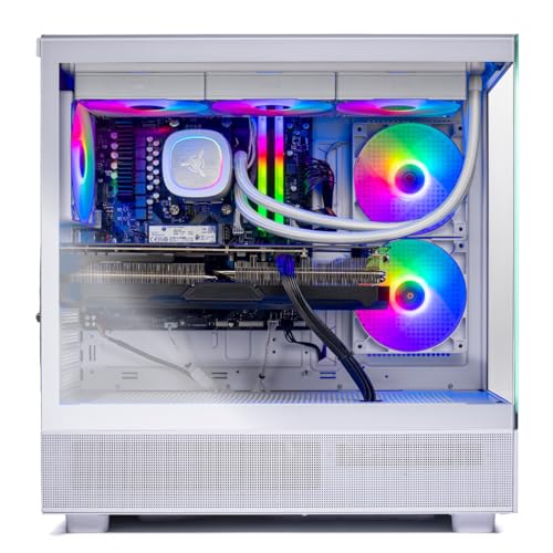 Ryzen 7 9700X 3.8 GHz (5.5GHz) RTX 5060 1TB NVMe SSD 32GB DDR5 RAM 6000 RGB 850W Gold ATX 3 PSU 360mm ARGB AIO Wi-Fi Win 11 Desktop PC W53856