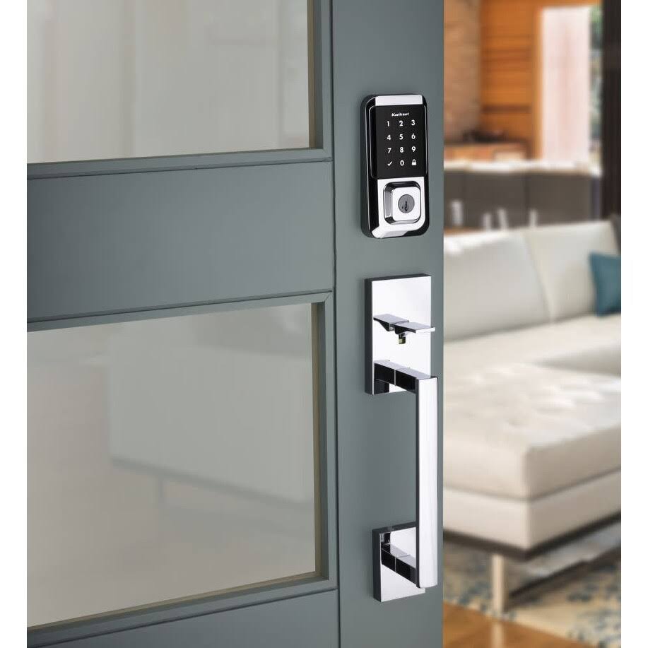 Iron Black Touchscreen Wi-Fi Smart Lock H81406