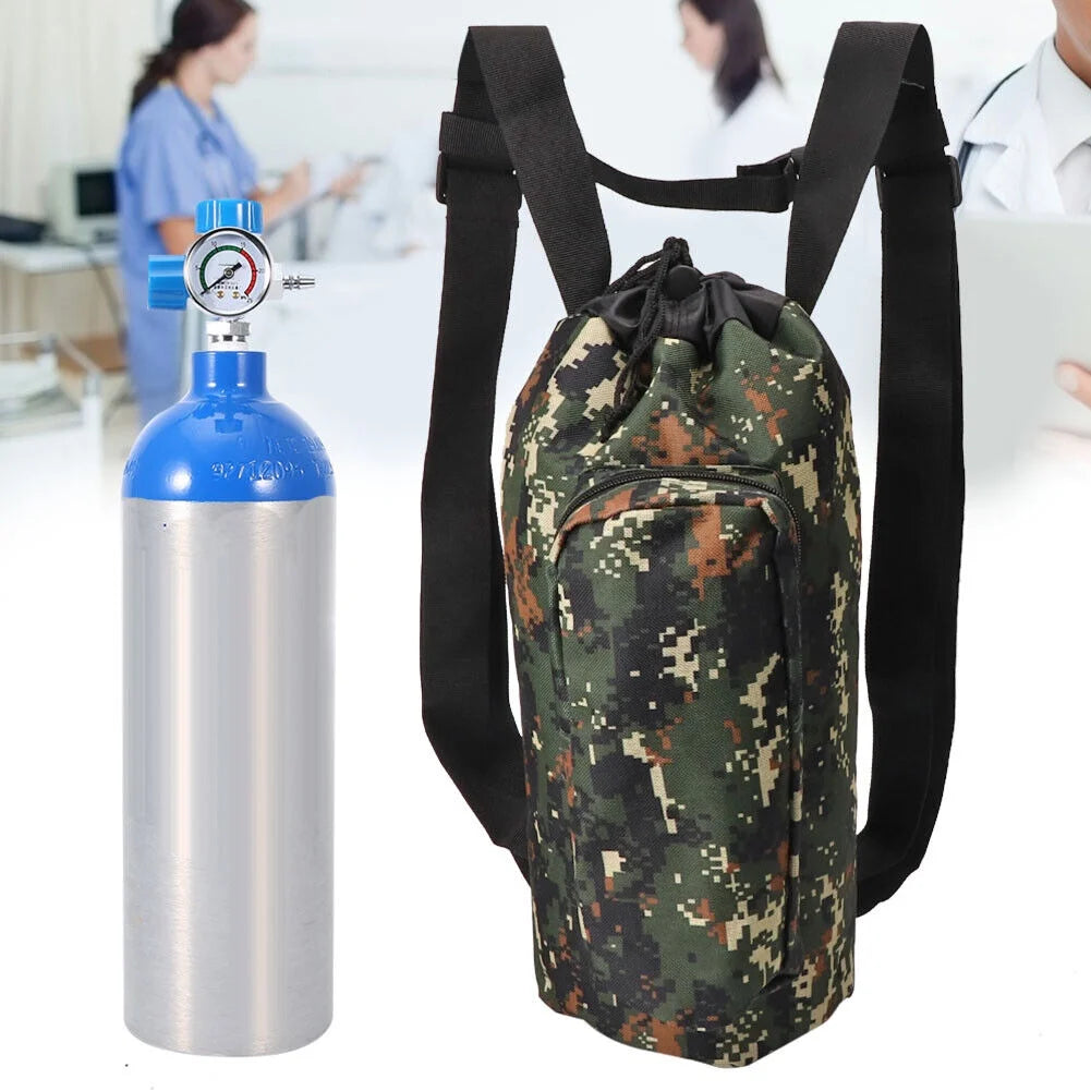 Army Green 2L Oxygen Cylinder Backpack H24011