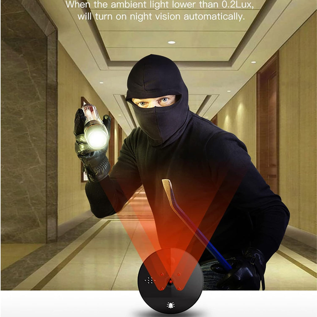Digital Peephole Door Viewer WiFi Doorbell Camera 1080P Video Intercom 4.3 inch Monitor P8363