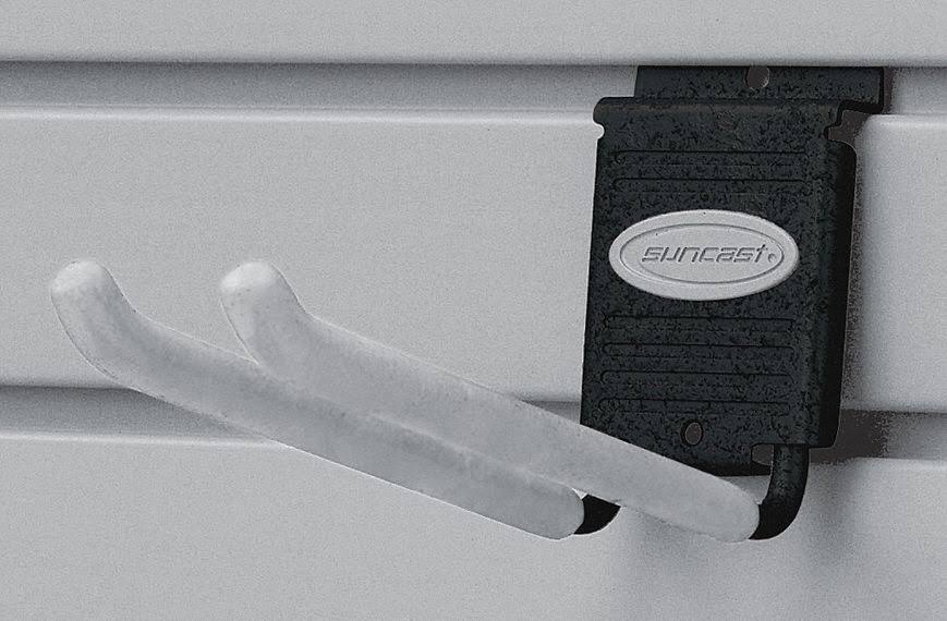 Black Wire Double Hook Z7827