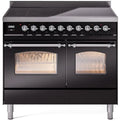 Black Induction Range with Electric Oven M310