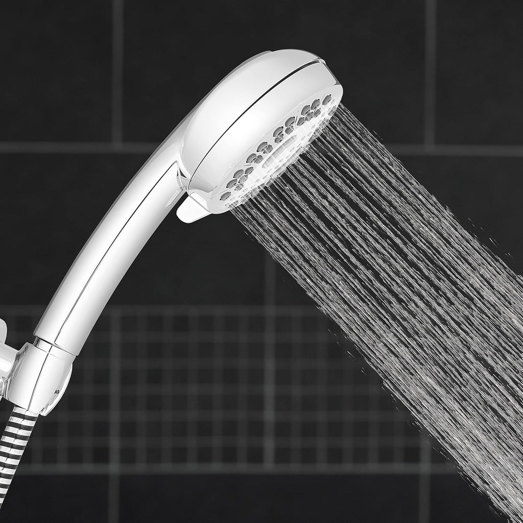 Chrome Hand Held Shower Head with PowerPulse Massage G848685