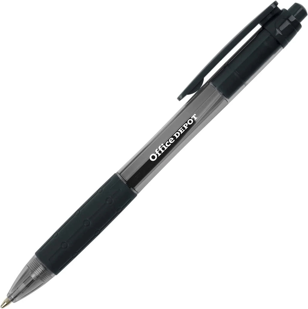 Retractable Ballpoint Pens, Medium Point, 1.0 mm, Pack Of 50 K92872