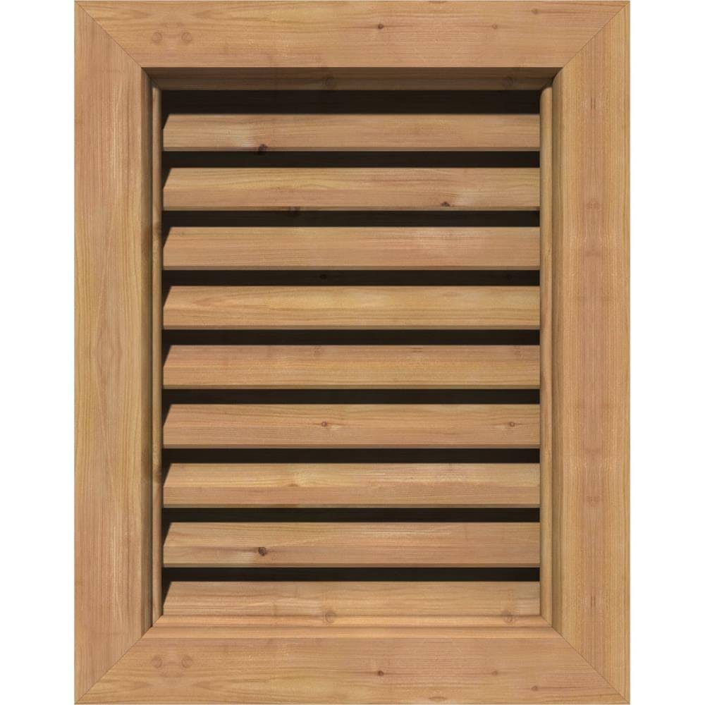 Unfinished Vertical Gable Vent K3314