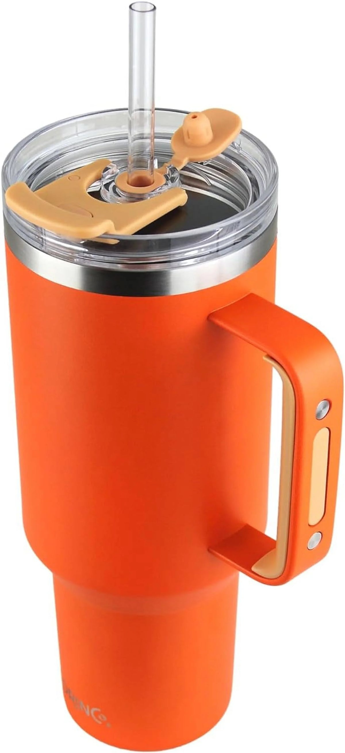 40oz Vacuum Insulated Stainless Steel Tumbler with Handle P526036