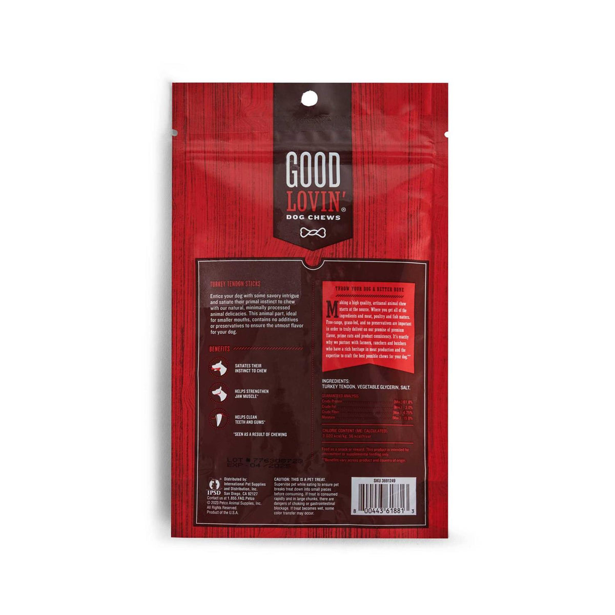 Turkey Tendon Stick for Dogs D82948
