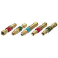 Brass Male Plug Oxygen/Inert Gas I578