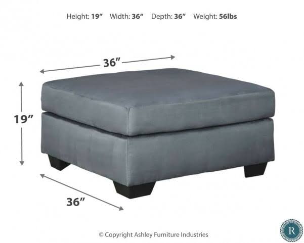 Oversized Accent Ottoman K956