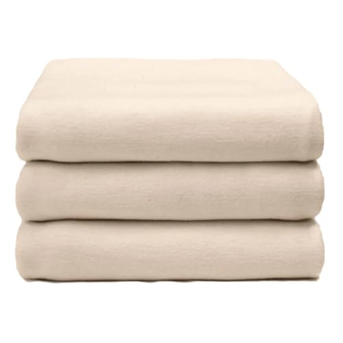 Beige 70 x 90 Cotton/Poly Hospital Blanket T5740