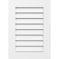 Vertical Surface Mount PVC Gable Vent U880366