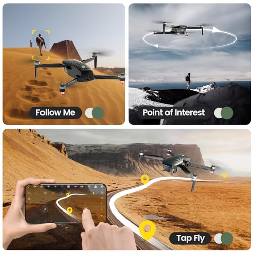 GPS Drone With 4K EIS Camera, 249g Foldable RC Quadcopter G3830