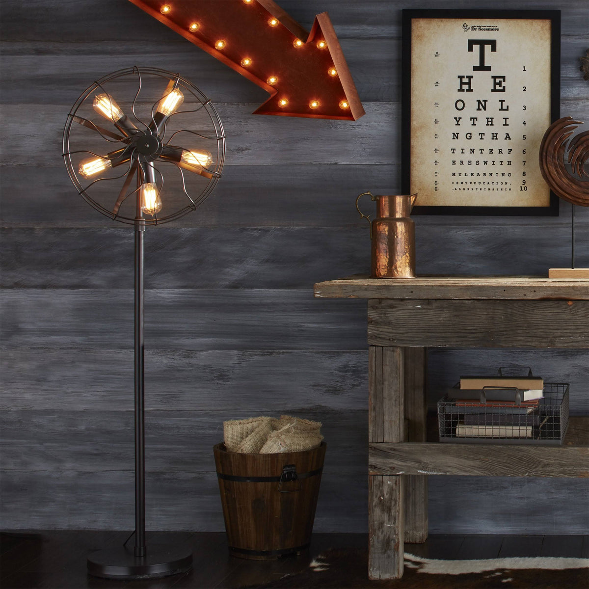 Industrial Floor Lamp T305201