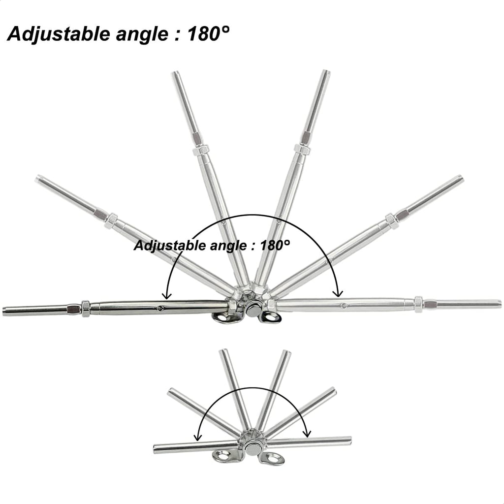 3/16 Cable Railing Hardware Kit T316 Marine Grade W45118