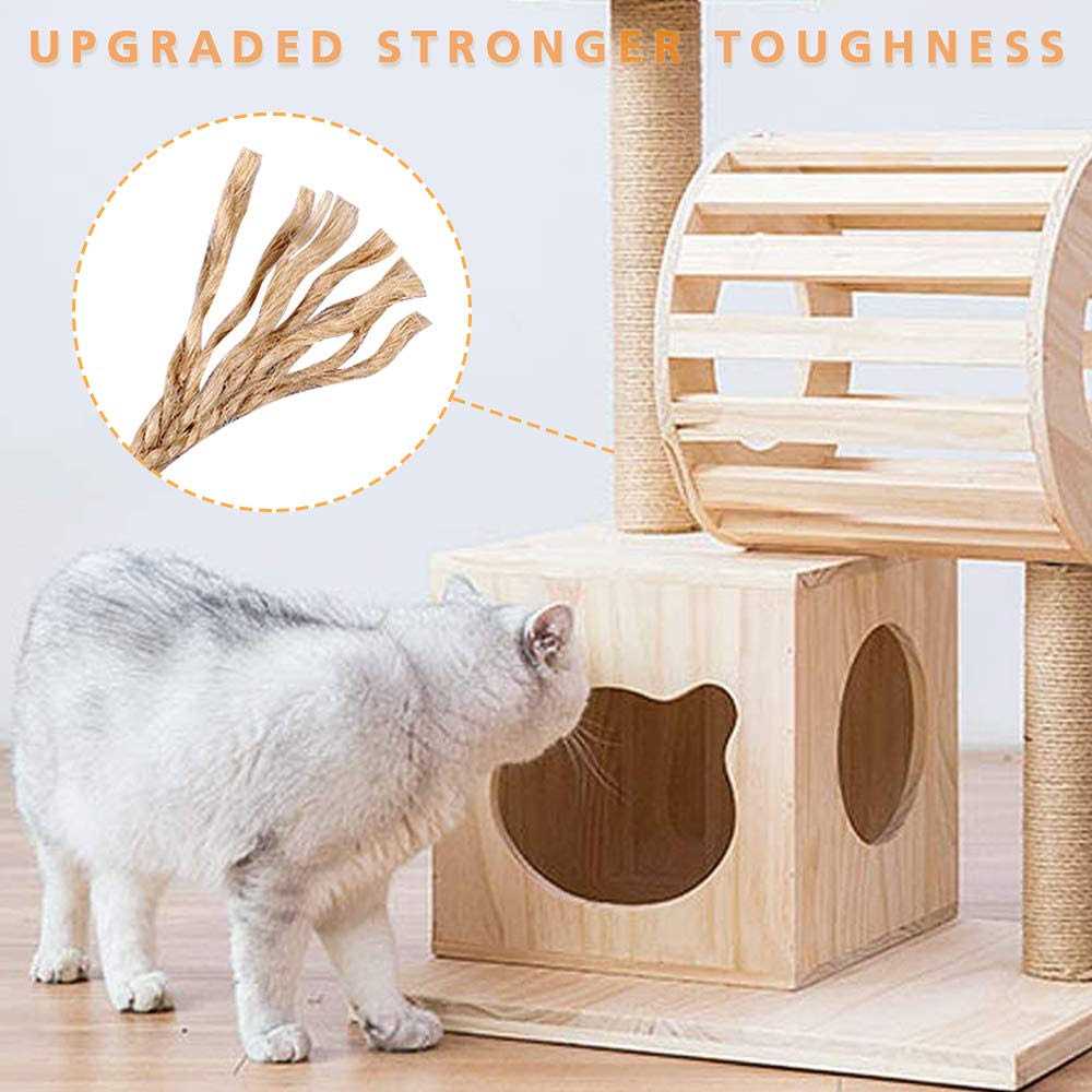 4 Pack Natural Sisal Rope Cat Scratching Post Replacement 15.7" 7.9 T756583